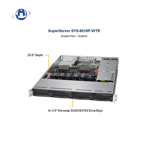 Used Supermicro SuperServer SYS-6019P-WTR <strong>Cloud</strong> <strong>Computing</strong> 12 DIMM Slots 1u Storage Server - Product Image 4