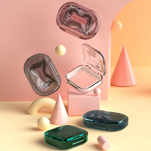 Aufbewahrung behälter für kiefer ortho pä dische medizinische Kits Feste Boxen für zahn ärztliche Teil prothesen halterungen Komfort abdeckungen Silikon-Trocken-PP - Product Image 1