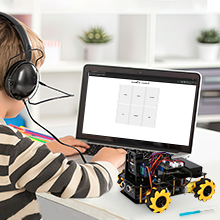 ACEBOTT ESP32 intelligente Robot Kit per auto stelo giocattoli per i bambini con la macchina fotografica Kit di programmazione per la robotica di formazione