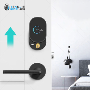 Cerradura de puerta de hotel dividida de estilo más nuevo con tarjeta de llave Software gratuito Puerta de habitación administrada Red WiFi de almacenamiento de datos en la nube - Product Image 2