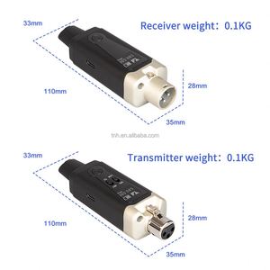 TNH wa-ma15 UHF kablosuz mikrofon sistemi verici ve alıcı kablolu mikrofonlar kablosuz mikrofon XLR kablosuz verici alıcı - Product Image 6