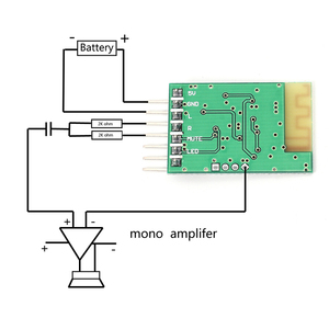 5V Mono Stereo Receiver <strong>Audio</strong> Module Output Universal 7 PIN Output Interface Speaker Amplifier - Product Image 4