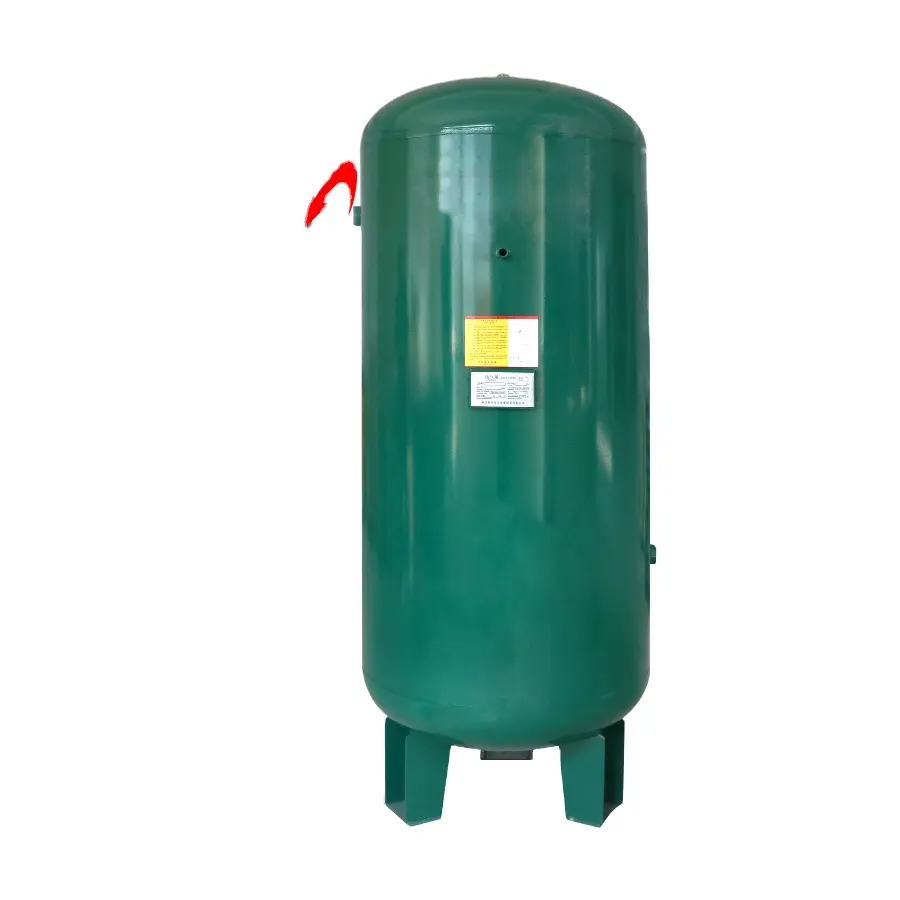 Personalização de fábrica 300l 600l 1000l 2000l, compressor de parafuso, receptor de armazenamento, tanque de pressão