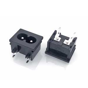 DB-8-03 2ピンパネル電源インレットソケットコネクタAC電源ソケット複数用途向け - Product Image 2