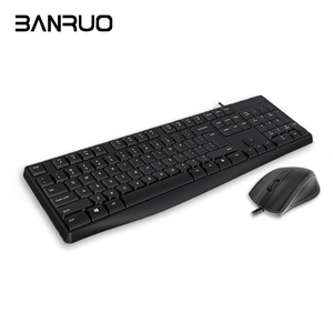 Factory Price Custom Spanish Arabic Layout <strong>Keyboard</strong> and <strong>Mouse</strong> Kit Office <strong>Computer</strong> Ergonomic Waterproof Wired <strong>Keyboard</strong> and <strong>Mouse</strong>