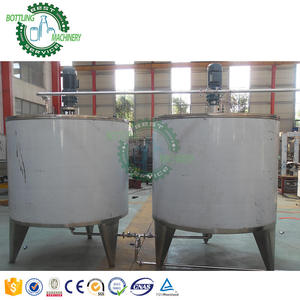 1000L/H 1ton/h komple elma mango portakal limon aromalı meyve suyu karıştırma hattı tesisi ile pastörizatör - Product Image 2