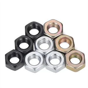 DIN 934 thép carbon màu vàng mạ kẽm đầy màu sắc mạ kẽm M10 M11 M12 M14 M18 M19 M35 M38 M40 1/4 bên ngoài hình lục giác HEX NUT - Product Image 4