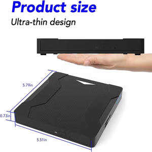 Neues Design Multifunktion anschluss CD/DVD/VCD Optisches Laufwerk Einz eiliger USB 3.0 SD-Kartens teck platz 7-in-1 - Product Image 4