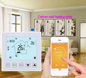 Современный дизайн умный термостат HVAC Программируемый Регулятор температуры приложение удаленный PEX воды - Product Image 3