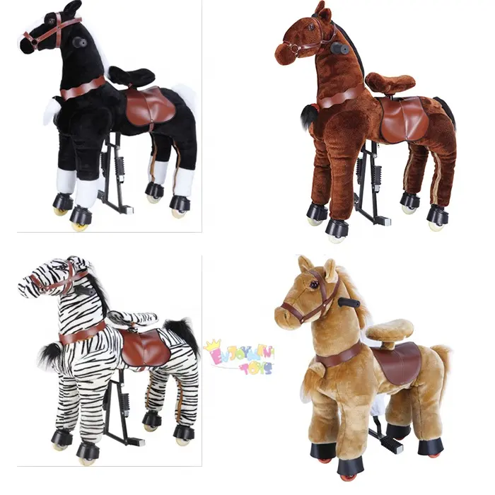 Joymento en71 brinquedo mecânico pony, balanço, cavalos, equitação para adultos e crianças