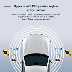 EASYGUARD akıllı anahtar PKE pasif anahtarsız giriş Benz için uygun fabrika OEM push start düğmesi ile konfor erişimi olmadan - Product Image 6