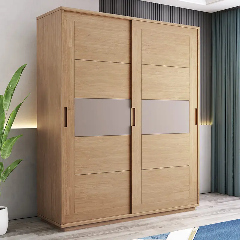 Design contemporâneo apartamento quarto armário ativo de madeira 4 portas guarda-roupa deslizante porta guarda-roupa guarda-roupa