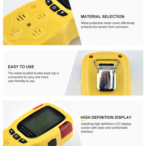 油气中H2S/CO/O2/PH3的便携式多气体检测器0-1000ppm范围 - Product Image 4