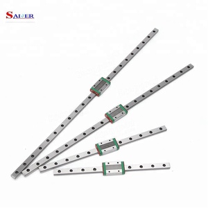 Mini tobogán lineal de alta rigidez de 15mm de ancho con deslizador lineal para máquinas de corte por láser - Product Image 3
