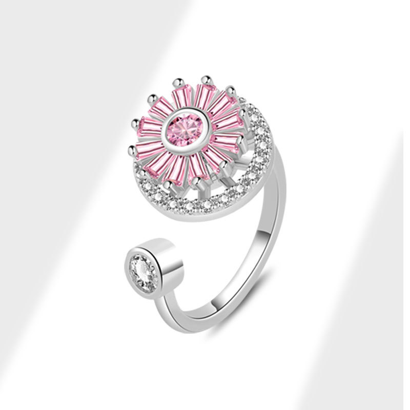 White gold color (pink diamond)