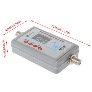 Digital <strong>Satfinder</strong> Satellite Finder Alignment Signal Amplifier Satlink Tester Meter With Compass DVB S2 Receptor