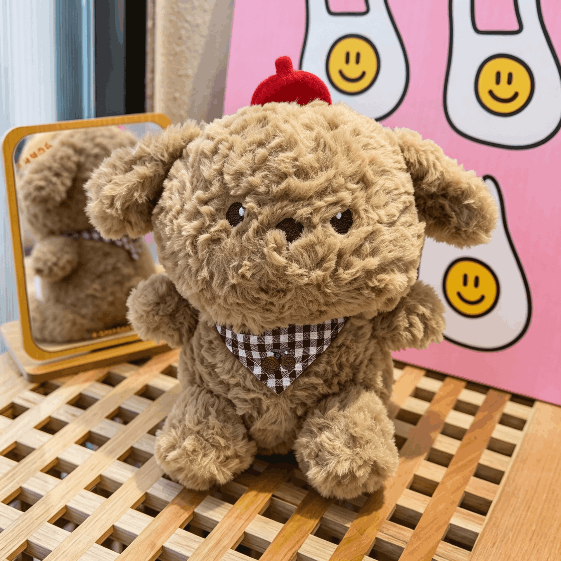 Chiot de verger marron