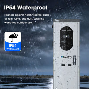 Elektrische A2 22kW*2 staande kabel-oplader met dubbele pistolen, intelligente energievoertuiglader, Modbus voor auto, staande <span class=keywords><strong>EV</strong></span>-lader - Product Image 3