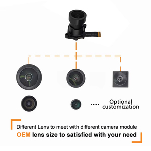 准备发货鱼眼凸轮4K 12MP IMX676图像传感器Ip安全Mipi相机模块全景定焦镜头 - Product Image 6