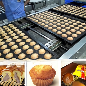 マフィンスポンジカップケーキ製造ライン全自動カップケーキ製造機英語 - Product Image 6