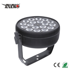 Profesyonel 18-LED projektör işık sahne disko aydınlatma için Powercon ile UV + UV düz ışın ışıkları ve PAR Stag olabilir - Product Image 4