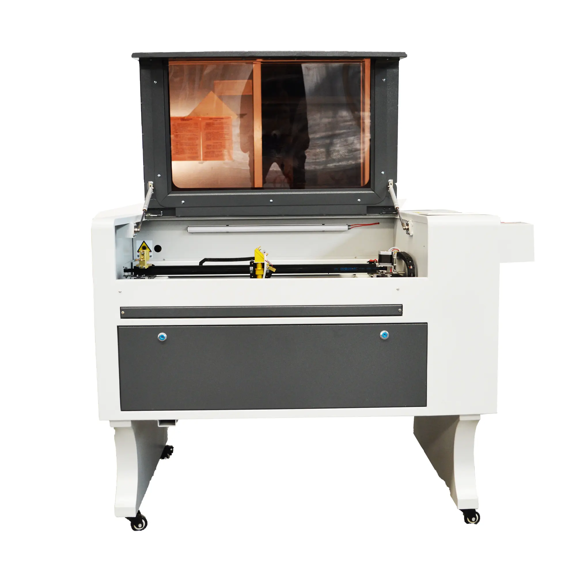 VOIERN WR-4060 50W 60W 80W feuille acrylique laser coupe et machine de gravure, bois cnc Co2 découpe Laser 9060 1080 1390