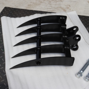 厂家直销批发挖掘机根耙迷你挖掘机附件根耙0.8-4吨挖掘机 - Product Image 3