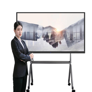 65 дюймов Интерактивная смарт-плата с 4K HD инфракрасный 20 сенсорных точек дисплей для бизнеса и образования