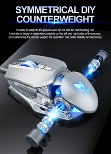 Ratón inalámbrico recargable G530 de alta calidad para ordenador, mouse silencioso para videojuegos, teclado de pc, touchpad - Product Image 2