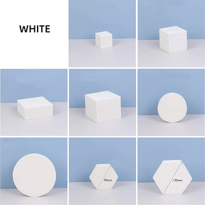 Acryl Fotografie Hintergrund Requisiten für Lippenstift Schmuck Kosmetik Make-up Tools Lebensmittel Geometric Cube Foto Requisiten Acryl <span class=keywords><strong>Block</strong></span>