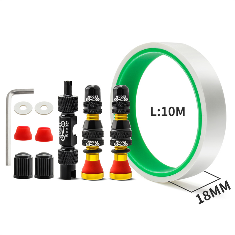 Valve dorée 40 mm + ruban 18 mm + outil