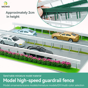 Ho Simulation Miniature <strong>Highway</strong> Guardrail Model 1:87ABS Fence <strong>Toys</strong> for Diy Model Making/Architecture Building Layout for Diorama - Product Image 5