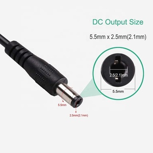 12V電源USB12Vから5VUsb充電器回路基板DcからDcステップアップブーストコンバーターハイパワーDc5521電源ケーブル付き - Product Image 5