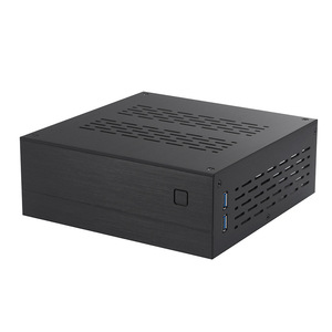 デスクトップ電源ゲーミングHTPCホストエンクロージャーオフィスホーム2.0USB 3.0USBミニITXコンピューターケース実用的な水平シャーシ - Product Image 6