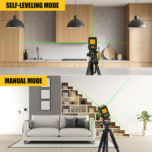 具有快速自流平绿色光束和脉冲模式的LS-T3G建筑激光水平仪 - Product Image 2