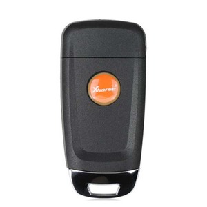 Xhorse XKAU01EN VVDI VVDI2 Wire Flip Remote chiave 3 pulsanti per Audi tipo programmatore chiave remoto