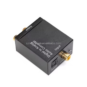 Fibra óptica Coaxial Rca 3,5mm Digital a analógico R/l Rca Convertidor de audio Toslink Spdif Convertidor digital a analógico - Product Image 2