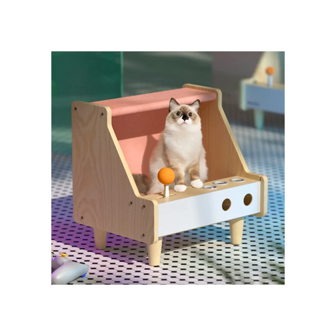 प्रचार थोक विभिन्न टिकाऊ का उपयोग लकड़ी के फर्नीचर पालतू कुत्ता बिल्ली टोकरा फर्नीचर Kennels इनडोर आधुनिक