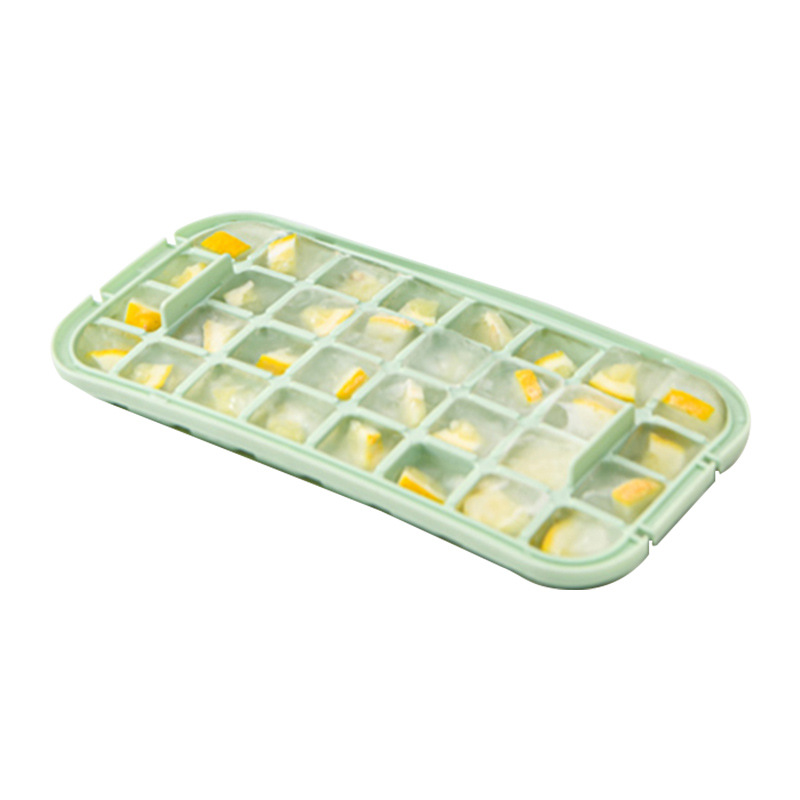Ice plate with fruit green