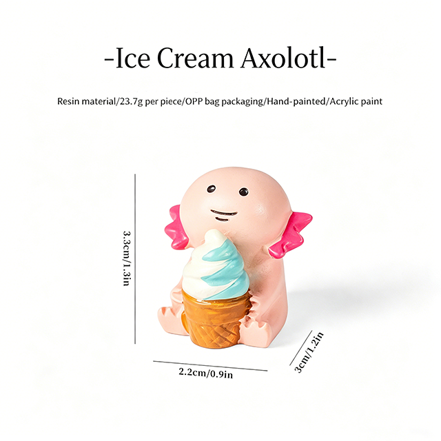 Ice cream baby fish