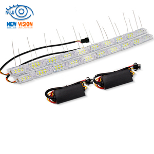 Car <strong>LED</strong> Crystal <strong>Tear</strong> Eye Light Daytime Running Light Flowing Turn Signal Flexible Strip Light - Product Image 4