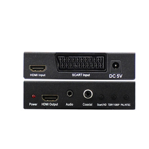 Original OEM Factory <strong>HDMI</strong> <strong>Scart</strong> to <strong>HDMI</strong>+RCA Coaxial Adapter Converter with 3.5mm Headphone Jack 720P/1080P - Product Image 1