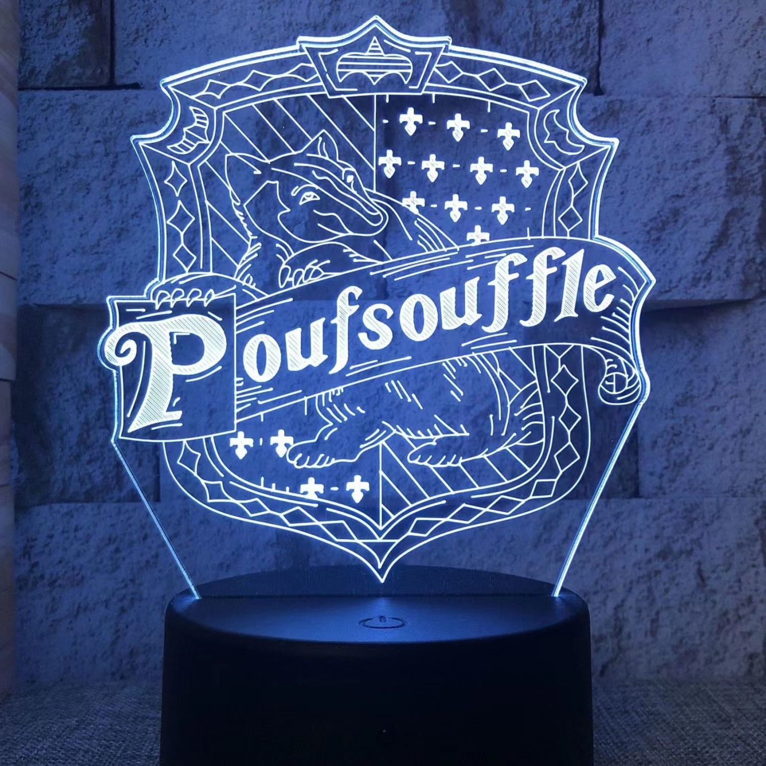 7 base de fissure de couleur