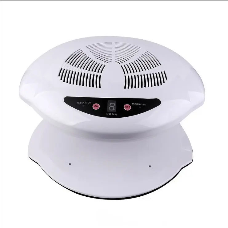 Secador de uñas de aire para ambas manos y pies, ventilador de uñas de 400W, secador de pelo para esmalte de uñas Regular, Sensor automático, frío y cálido