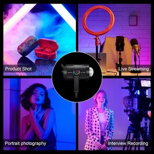 Godox SL150R 165W RGB ha condotto la luce Video 5600K Bowens Mount silenziosa illuminazione a uscita continua APP/2.4G di controllo - Product Image 3
