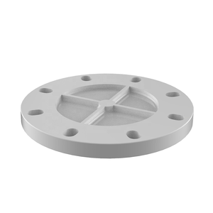 HOMSO PN25 <strong>PVC</strong> Plumbing Pipe Fitting New 110MM 250MM Flange <strong>End</strong> <strong>Cap</strong> Closed Connector Blind Board UPVC ASTM Standard Plastic Box - Product Image 1