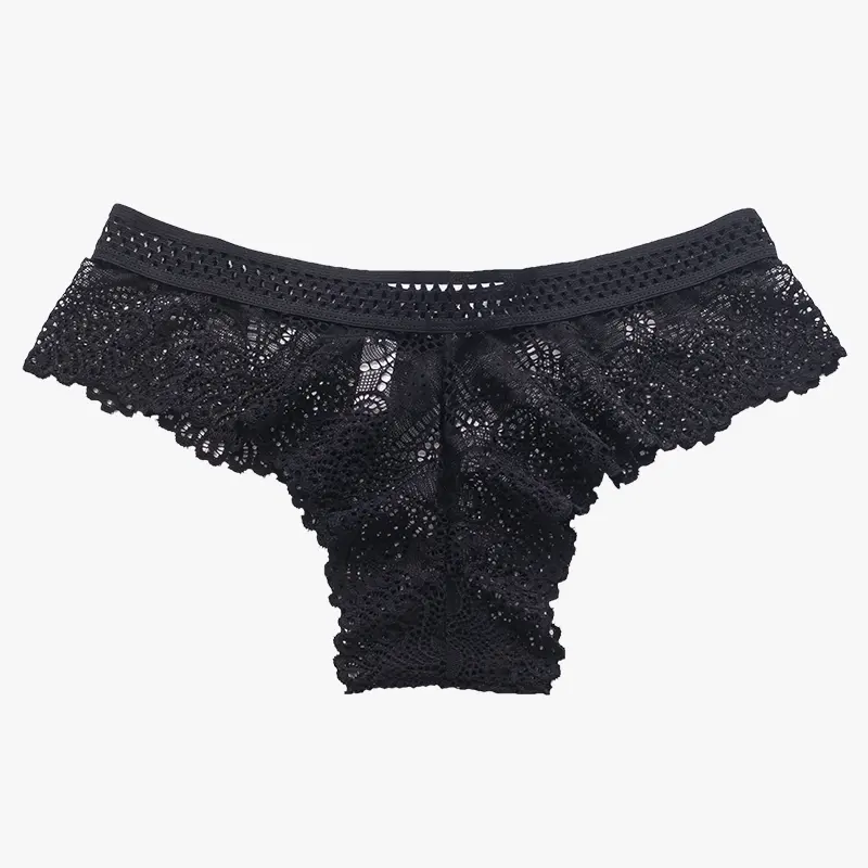 custom logo odm Low Waist lace panties sexy women underwear girls T-back lace Thong