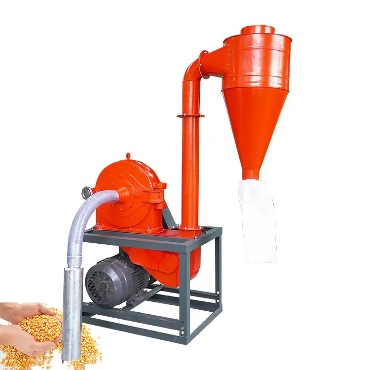 Chinese Low Price Dry Maize Grinding Machine grains spices Flour Processing BB-FC35 Self-priming Pulverizer With Cooper Motor