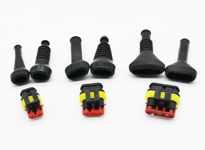 Tyco Amp Super Seal Waterproof Connector Rubber Boot 2 <strong>3</strong> 4 <strong>5</strong> 6 <strong>Way</strong> - Product Image 3