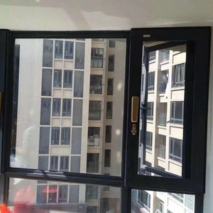 Yüksek güvenlik kasırga darbe iç alüminyum pencereler 3 parça cam sürgülü pencereler - Product Image 4